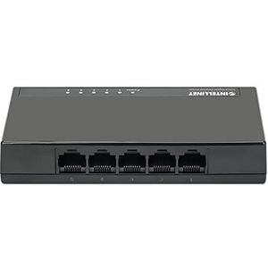 Intellinet 561747 Gigabit Ethernet Switch 5 poorten, SG105 zwart