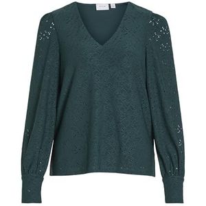 VIPAULINA V-hals L/S TOP, Ponderosa Pine, S