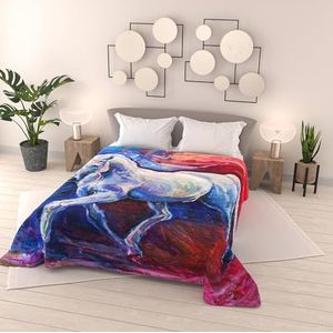 Zomerdekbed ""Autoruimte"" Digitale Print Microfiber Tweepersoonsbed SD13