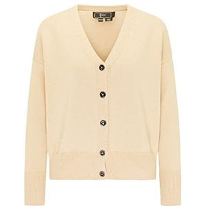 ZITHA Gebreid damesvest 11018461-ZI01, beige, M/L, beige, M/L