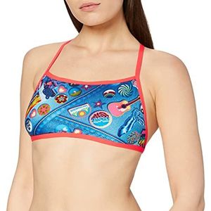 Speedo dames Retro Pop Cross Tieback badpak