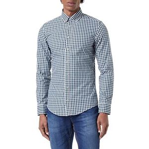 Seidensticker Heren 65622 Overhemd, donkergroen, 40