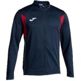 Joma - Heren Sweatshirt - Rits - Zwart - 100% Polyester