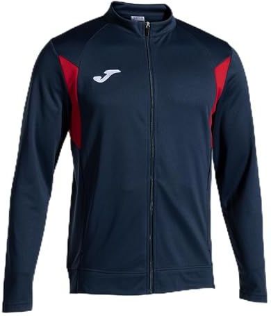 Joma - Heren Sweatshirt - Rits - Zwart - 100% Polyester