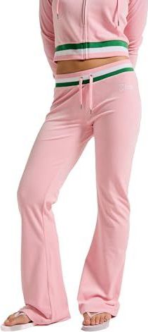 Juicy Couture Christine Strip Broek, Juicy Pink, XS