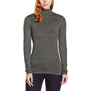 ICHI Dames Mafa Rn Pullover, grijs (Grey Melange 10020), S