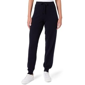 Superfijne gebreide lamswol, evening blue, S