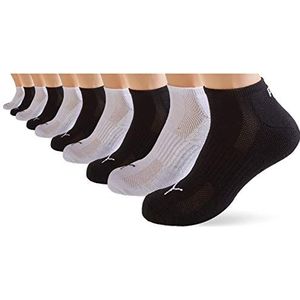 PUMA Uniseks sokken (pak van 5), zwart/wit, 35/38 EU