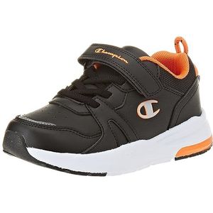 Champion Ramp Up PU B PS, sneakers, zwart/oranje (KK002), 28 EU, Nero Arancione Kk002