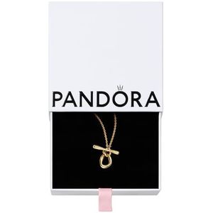 Pandora - T-bar Ketting - Goud - 14k Verguld Metaal
