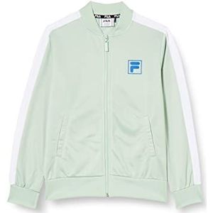 FILA Billerbeck Track Jacket voor jongens, silt green-brright white, 146/152, Silt Green-Bright Wit