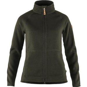 Fjällräven - Övik Fleece Zip Sweater - Fleecevest - Olijfgroen