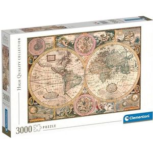 Puzzle Old Map 3000
