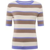 Brax - Style.Lynn - Pullover - Violet Storm - 85% Merino Wol en Viscose