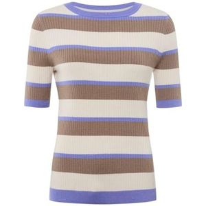 Brax - Style.Lynn - Pullover - Violet Storm - 85% Merino Wol en Viscose