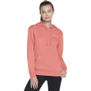 Skechers Signature Pullover Hoodie Koraal, Koraal, XS