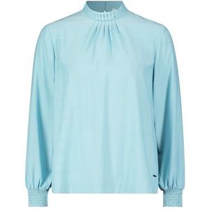 Betty & Co Damesblouse met korte mouwen, Nile Blue., 38