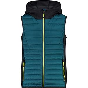 CMP Jongens ripstop-hybride vest voor kinderen met vaste capuchon VEST