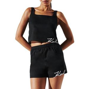 Karl Lagerfeld - Top - Zwart - Jersey - Mouwloos - Slanke Pasvorm