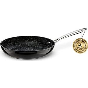 Laguiole - Greblon C2 braadpan, 32 cm, zwart, anti-aanbaklaag