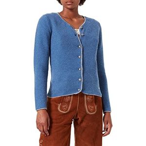 Stockerpoint Damesjas Marissa gebreide jas, gentiaan, standaard