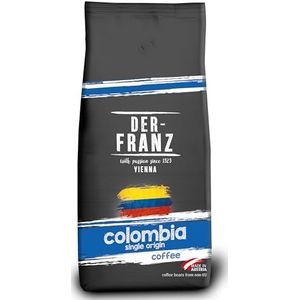 Der-Franz - Columbia Single Origin Koffie, hele koffiebonen, 1000 g