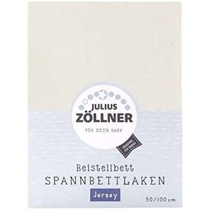 Julius Zöllner Hoeslaken voor Babybedje - Ecru - 50/100 cm