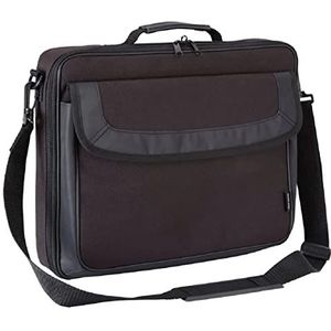 Targus Klassieke Clamshell Premium beschermende laptoptas met handgrepen speciaal ontworpen voor maximaal 15-15.6-inch, zwart (TAR300)