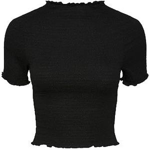 PIECES Pcjilly Ss Smock Top D2D Pb, zwart, S