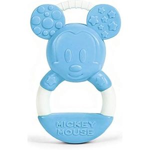 Clementoni 17343 -Disney Mickey New-Born Toys-Baby Bijtring Geschikt voor 0 maanden en ouder-Machine Wasbaar en verfvrij, meerkleurig, één maat