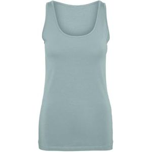 VERO MODA Dames Vmlulu Long Tank Top JRS Ga Noos Tanktop, Gray Mist, XS