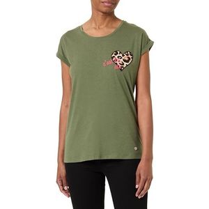 KEYLARGO Dames T-shirt WT Belle Round, kaki (1505), S