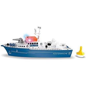 Siku Politieboot Licht En Geluid 318 X 88 X 138 Mm Blauw/wit