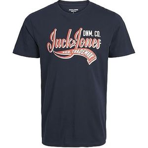Jack & Jones Essentials Logo SS Crew Shirt Heren (plussize)