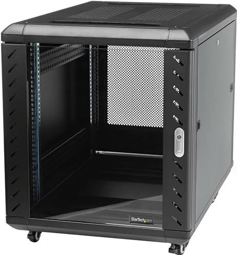 Startech - RK1536BKF - Rackkast - 15U - Met Glazen Deur