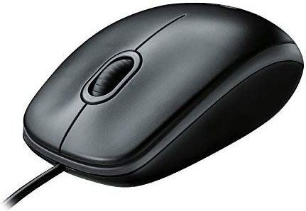 Logitech B100 - USB Optische Muis - Zwart - 800 DPI