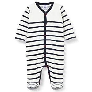 Petit Bateau Slaap goed uniseks baby, Blauw, 9 Maanden