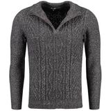 Key Largo Trui 'Dignity'  grijs gemêleerd