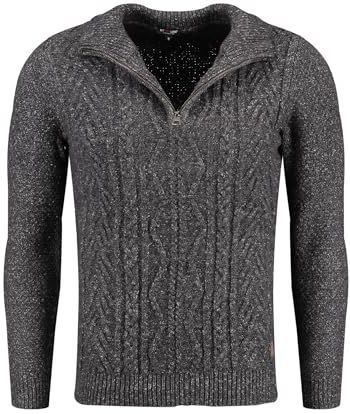 Key Largo Trui 'Dignity'  grijs gemêleerd