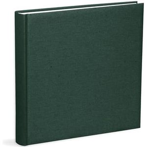 Mareli Fotoalbum, 31 x 31, omslag van groene katoenen stof, 80 pagina's met zijdepapier