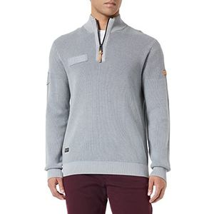 camel active Heren 409585/8K12 trui, Stone Gray, L