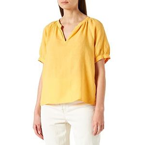 Part Two PopsyPW BL Blouse Relaxed Fit Amber Yellow, 42 Vrouwen