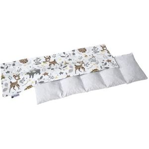 Kersenpit Kussen 60x20cm 800g 100% Katoen Medi Partners 5 kamers Graankussen Grote Eco Natuur Warmtekussen Koudetherapie Afneembare Hoes