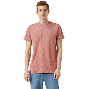 Koton Basic T-shirt voor heren, terracotta (Km1), S
