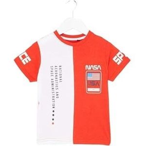 Nasa jongens t-shirt, Rood, 4 Jaren