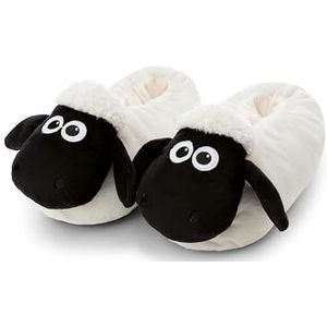NICI - Pantoffels - Wit - Shaun het Schaap - Dierenschoenen met Antislipzool