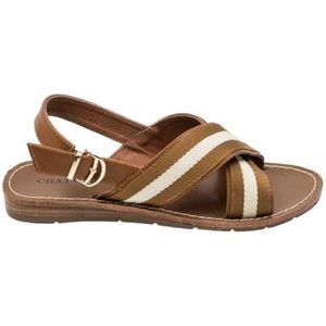 CHATTAWAK Dames 7TIFFANYCAMEL38 sandalen, camel, 38 EU smal, Kameel., 38 EU Étroit