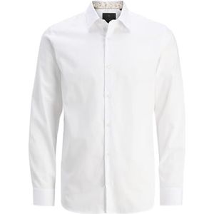 Overhemd - JPRBLABARNES - Effen - Katoen - Lange Mouw - Comfort Fit