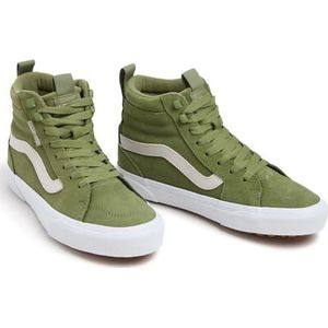 Vans Vrouwen Filmore Hi VansGuard Sneaker, Suede Loden Groen, 6.5 UK, Suede Loden Groen, 40 EU