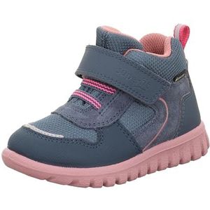 Superfit SPORT7 Mini Gore-Tex eerste wandelschoen, blauw/roze 8020, 28 EU Large, Blauw roze 8020, 28 EU